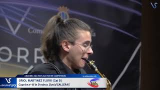 ANDORRA SAX FEST 2023: Oriol Martinez Floro plays Capricho nºIII, David SALLERAS