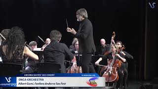 ANDORRA SAXFEST 2023: ONCA Orchestra plays Fanfarria Andorra SaxFest, Albert GUMÍ