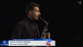 SEMIFINAL SAXFEST 2023: Danylo Dovbysh (Ukraine) plays Worksong, Christian LAUBA