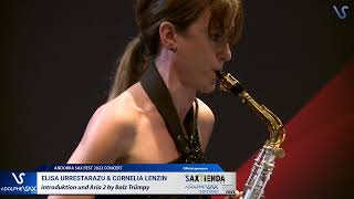 Elisa Urrrestarazu & Cornelia Lenzin plays Introduktion und Aria 2 by Balz Trümpy