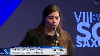 Ruth Segarra Gilarranz - Piece en forme de Habanera by M. Ravel